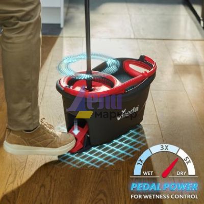 Моп Vileda Turbo 2в1 Microfibre Box Комплект