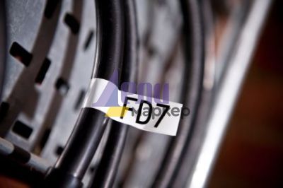 Консуматив Brother TZe-FX251 Tape Black on White, Flexible ID, 24mm, 8m
