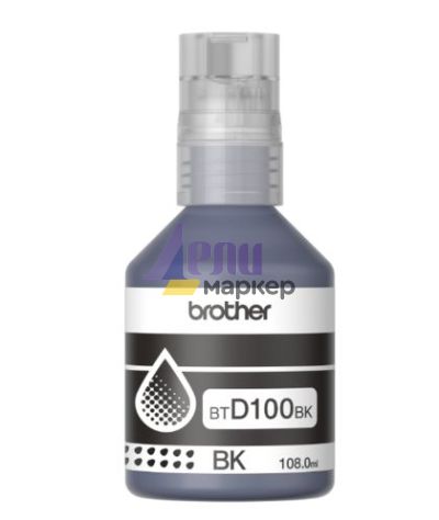 Консуматив Brother BT-D100BK Black Ink Bottle