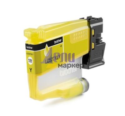 Консуматив Brother LC527XLY  Yellow Ink Cartridge for MFCJ5010DW/MFCJ5110DW - 2000 page yield