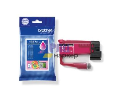 Консуматив Brother LC527XLM  Magenta Ink Cartridge for MFCJ5010DW/MFCJ5110DW - 2000 page yield