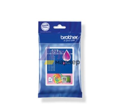 Консуматив Brother LC527XLM  Magenta Ink Cartridge for MFCJ5010DW/MFCJ5110DW - 2000 page yield