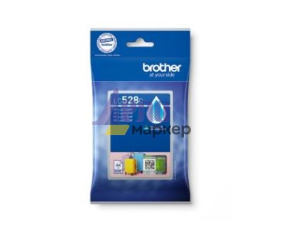 Консуматив Brother LC528C Cyan Ink Cartridge for MFCJ5010DW/MFCJ5110DW - 5000 page yield