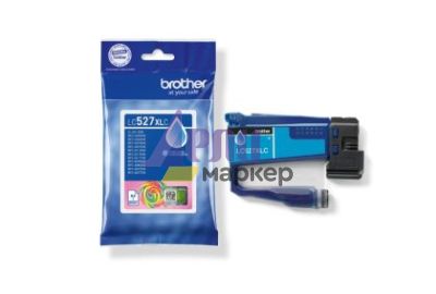 Консуматив Brother LC527XLC  Cyan Ink Cartridge for MFCJ5010DW/MFCJ5110DW - 2000 page yield