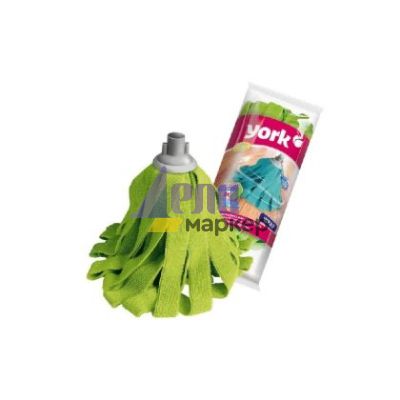 Бърсалка микрофибърна лента York Голяма 170 g, Конусна резба
