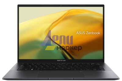 Лаптоп Asus Zenbook UM3402YAR-OLED-KM521W,AMD Ryzen 5 7530U (6-core/12-thread, 16MB cache, up to 4.3 GHz), 14." OLED ,2.8K (2880 x 1800) OLED 16:10 aspect ratio, DDR4 16GB(ON BD.),500 GB PCIEG3 SSD, TPM, Num Pad, Windows 11,Jade Black