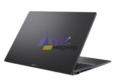 Лаптоп Asus Zenbook UM3402YAR-OLED-KM521W,AMD Ryzen 5 7530U (6-core/12-thread, 16MB cache, up to 4.3 GHz), 14." OLED ,2.8K (2880 x 1800) OLED 16:10 aspect ratio, DDR4 16GB(ON BD.),500 GB PCIEG3 SSD, TPM, Num Pad, Windows 11,Jade Black
