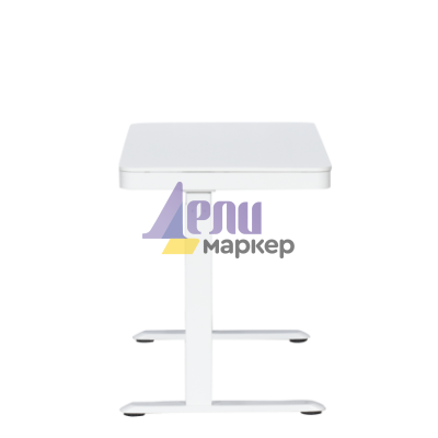 Ергономично регулируемо бюро Carmen CR-118 E - 140 см - бяло