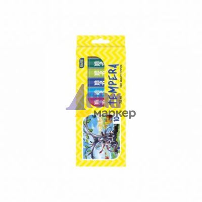 Темперни бои Educa В туба, 10 цвята, 10x7.5 ml