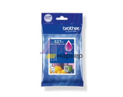 Консуматив Brother LC527M Magenta Ink Cartridge for MFCJ5010DW/MFCJ5110DW - 900 page yield