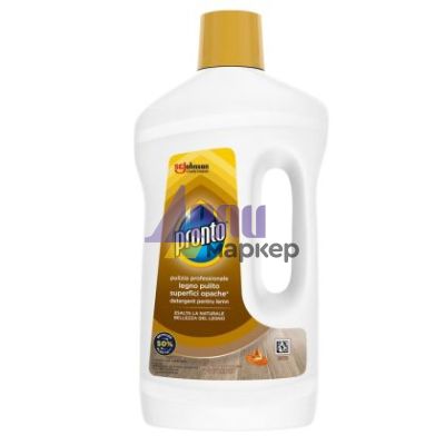 Почистващ препарат за дървен под Pronto Течен 750 ml, Almond
