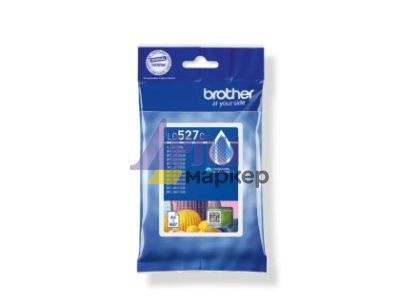 Консуматив Brother LC527C Cyan Ink Cartridge for MFCJ5010DW/MFCJ5110DW - 900 page yield