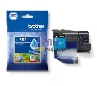 Консуматив Brother LC-552 Cyan Ink Cartridge