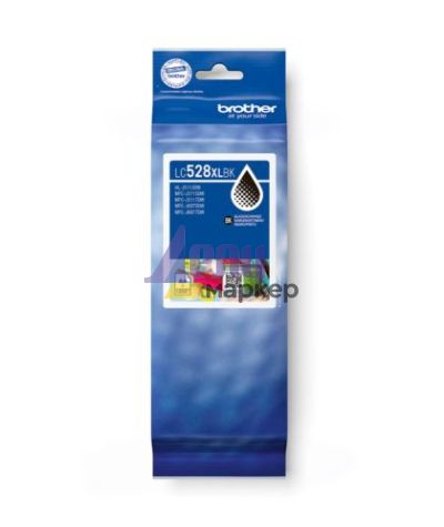 Консуматив Brother LC528XLBK Black Ink Cartridge  - 12000 page yield