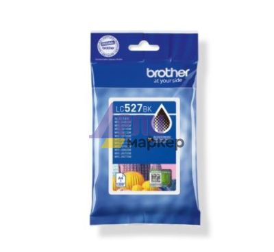 Консуматив Brother LC527BK Black Ink Cartridge for MFCJ5010DW/MFCJ5110DW - 1300 page yield