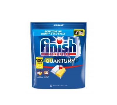 Таблетки за съдомиялна Finish Powerball Quantum, 100 бр.