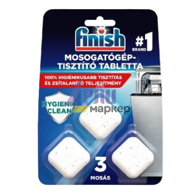Таблетки за почистване на съдомиялна Finish 3 бр.