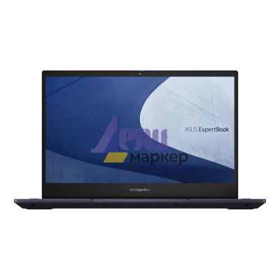 Лаптоп Asus ExpertBook B5 Flip B5402FEA-KA0189, Intel Core i5-1155G7 2.5 GHz (8M Cache, up to 4.5 GHz, 4 cores), 14"FHD (1920 x 1080)Touch 16:10, 16GB DDR4, PCIe 3.0x4  512GB SSD, Intel UHD Graphics, HDMI, 2xThunderbolt, RJ45, No OS, Illim.Kbd., Star Blac