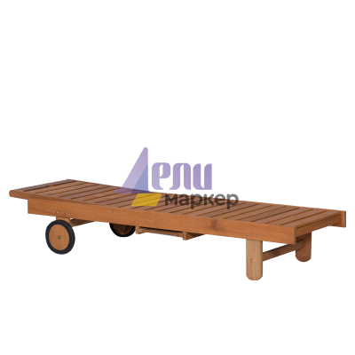 Дървен шезлонг ALMA