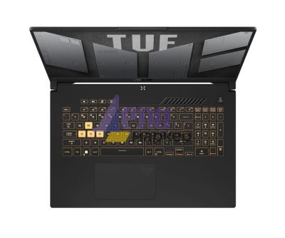 Лаптоп Asus TUF F17 FX707ZC4-HX009, Intel i7-12700H,2.3 GHz, 17.3" FHD (1920x1080)144Hz, 16GB DDR4 3200MHz (2x8 GB), PCIE NVME 512GB , RTX 3050 GDDR6, WiFi 6, RGB Illum. Kbd, no OS, Mecha Gray