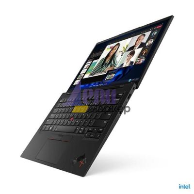 Лаптоп Lenovo ThinkPad X1 Carbon G10 Intel Core i5-1240P (up to 4.4GHz, 12MB), 16GB LPDDR5 5200MHz, 512GB SSD, 14" WUXGA (1920x1200) IPS, AG, Intel Iris Xe Graphics, WLAN, BT, IR&FHD 1080p Cam, Backlit KB, FPR, Black, Win11Pro, 3Y