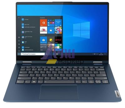 Лаптоп Lenovo ThinkBook 14s Yoga G2 Intel Core i5-1235U (up to 4.4GHz, 12MB), 16GB (8+8) DDR4 3200MHz, 512GB SSD, 14" FHD (1920x1080) IPS AG, Touch, Intel Iris Xe Graphics, WLAN, BT, FHD 1080p Cam, Backlit KB, FPR, Pen, 4 cell, Abyss Blue, Win11Pro, 3Y