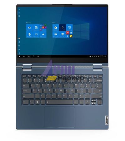 Лаптоп Lenovo ThinkBook 14s Yoga G2 Intel Core i5-1235U (up to 4.4GHz, 12MB), 16GB (8+8) DDR4 3200MHz, 512GB SSD, 14" FHD (1920x1080) IPS AG, Touch, Intel Iris Xe Graphics, WLAN, BT, FHD 1080p Cam, Backlit KB, FPR, Pen, 4 cell, Abyss Blue, Win11Pro, 3Y