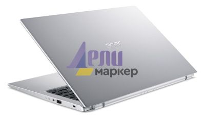 Лаптоп Acer Aspire 3, A315-35-P3WU, Intel Pentium Silver N6000 (up to 3.3GHz, 4MB), 15.6" FHD (1920x1080) IPS AG, Cam&Mic, 8GB DDR4, 256GB SSD PCIe, Intel UHD Graphics, 802.11ac, BT 5.0, Linux, Silver