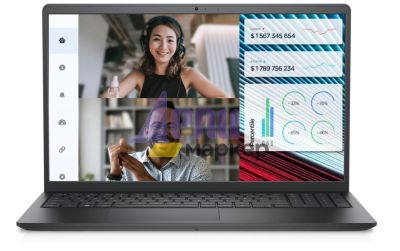 Лаптоп Dell Vostro 3520, Intel Core i7 -1255U (12MB cash up to 4.7 GHz), 15.6" FHD (1920x1080) AG 120Hz WVA 250nits, 16GB DDR4, 512GB SSD PCIe M.2, Intel Iris Xe Graphics, Cam and Mic, 802.11ac, BG KB, Ubuntu, 3Y PS + Essential Backpack for up to 15.6" La