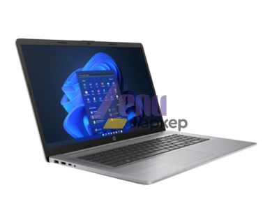 Лаптоп HP 470 G9 Asteroid Silver, Core i5-1235U(up to 4.4GHz/12MB/10C), 17.3" FHD UWVA AG 300nits, 16GB 3200Mhz 1DIMM, 512GB PCIe SSD, WiFi 6 + BT 5.2, Backlit Kbd, 3C Batt Long Life, Free DOS