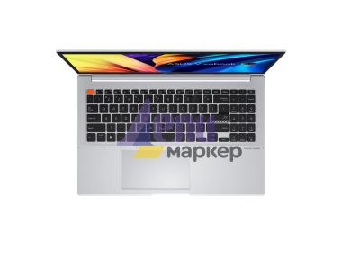 Лаптоп Asus Vivobook S OLED M3502QA-OLED-MA522W, AMD Ryzen 5 5600H 3.3 GHz(16M Cache, up to 4.3GHz) 15.6" OLED (2880X1620) GL, 120 Hz, 550nits,16GB DDR4 (8ON BD.),512G PCIEG3 SSD,AMD Radeon GraphicWindows 11,Backlit Kbd.,Neutral Grey