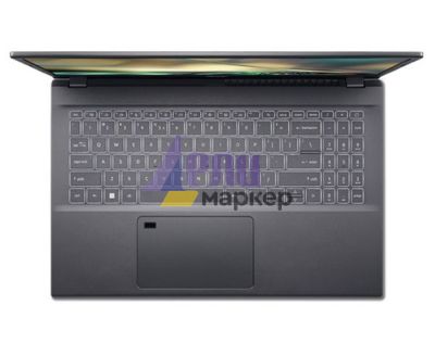 Лаптоп Acer Aspire 5, A515-47-R8W5, AMD Ryzen 7 5825U (2.00 GHz up to 4.50 GHz, 16MB), 15.6" FHD IPS SlimBezel, 8 GB DDR4, 512GB PCIe NVMe SSD, Radeon RX Vega 8 Graphics, WIFI 6E, BT 5.2, HD Cam, KB Backlight, Fingerprint reader, Linux, Gray