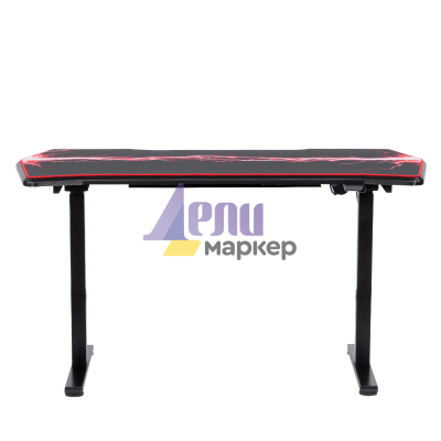 Ергономично геймърско бюро Carmen CR-116 G  - черно - червено