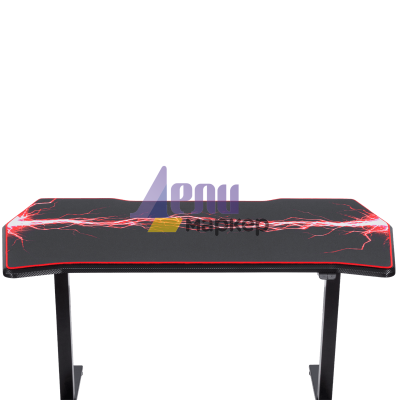 Ергономично геймърско бюро Carmen CR-116 G  - черно - червено