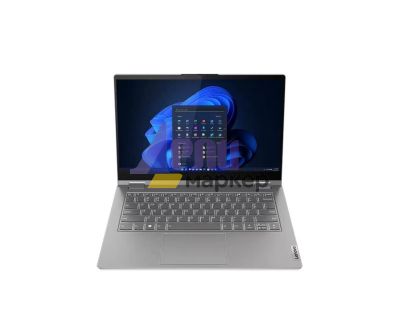 Лаптоп Lenovo ThinkBook 14s Yoga G3 Intel Core i5-1335U (up to 4.6GHz, 12MB), 16GB (8+8) DDR4 3200MHz, 512GB SSD, 14" FHD (1920x1080) IPS AG, Multi-touch, Intel Iris Xe Graphics, WLAN, BT, 1080p Cam, Backlit KB, Mineral Grey, Pen, Win 11 Pro, 3Y CCI