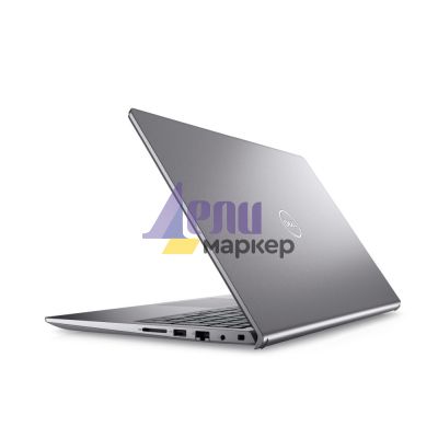 Лаптоп Dell Vostro 3530, Intel Core i5-1335U (12 MB Cache up to 4.60 GHz), 15.6" FHD (1920x1080) AG 120Hz WVA 250nits, 8GB, 1x8GB DDR4, 512GB PCIe M.2, UHD Graphics, HD Cam and Mic, 802.11ac, Backilit KB, Win 11 Pro, Titan Gray Aluminum, 3Y BOS