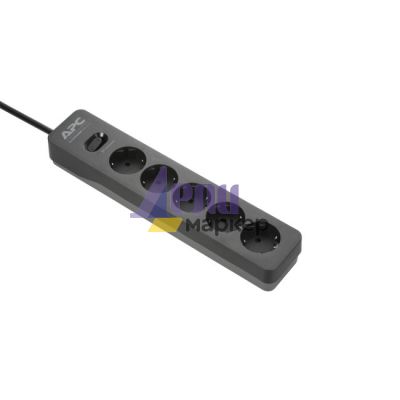 Филтър APC Essential SurgeArrest 5 Outlet Black 230V Germany