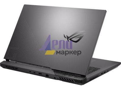Лаптоп Asus ROG Strix G17 G713RW-LL070W, AMD Ryzen 9 6900XH., 17.3" WQHD AG (2560 x 1440)240Hz,16GB DDR5 4800MHz (2x8 GB), PCIE 4.0 NVME 1TB M.2 SSD,GeForce RTX 3070 Ti  8GB GDDR6 , WiFi 6, RGB Per-Key Kbd, Eclipse Gray+Fury Gaming Chair Avenger M+ Black-