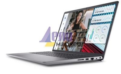 Лаптоп Dell Vostro 3520, Intel Core i5-1235U (12 MB Cache up to 4.40 GHz), 15.6" FHD (1920x1080) AG 120Hz WVA 250nits, 8GB, 1x8GB DDR4, 512GB PCIe M.2, UHD Graphics, HD Cam and Mic, 802.11ac, Backilit KB, FPR, Ubuntu, 3Y BOS