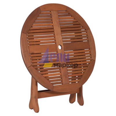 Сгъваема дървена градинска маса BERTA