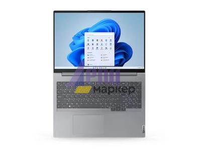 Лаптоп Lenovo ThinkBook 16 G6 Intel Core i7-13700H (up to 5GHz, 24MB), 32GB (16+16) DDR5 5200MHz, 1TB SSD, 16" WUXGA (1920x1200) IPS AG, Intel Iris Xe Graphics, 1080p&IR Cam, WLAN, BT, Backlit KB, FPR, Arctic Grey, DOS, 3Y