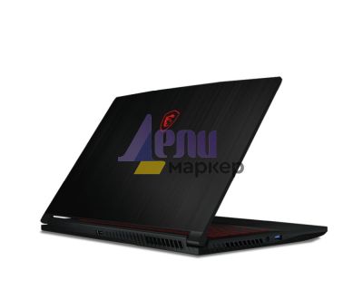 Лаптоп MSI Thin GF63 12UDX, i7-12650H (10C/16T up to 4.70 GHz, 24 MB), 15.6" FHD (1920x1080) AG, 144Hz, IPS-Level, 16GB DDR4 (1x16 3200MHz), 512GB NVMe PCIe SSD Gen4x4, RTX 3050 6GB GDDR6, 1x 2.5" FREE, WiFi 6, BT5.2, 3 cell, 52.4Whr, Red Backlit KBD, Bla