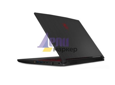 Лаптоп MSI GF63 Thin 11UC, i5-11260H (6C/12T up to 4.40 GHz, 12MB), 15.6" FHD (1920x1080) AG, 144Hz, IPS-Level, HM570, DDR4 8GB (3200MHz), 512GB NVMe PCIe Gen3x4, RTX3050 4GB GDDR6, Intel Wi-Fi 6, BT5.2, 3 cell, 52.4Whr Black, Single backlight KB(Red), Bl
