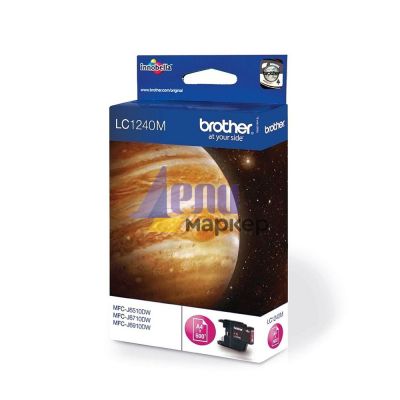 Консуматив Brother LC-1240 Magenta Ink Cartridge for MFC-J6510/J6910