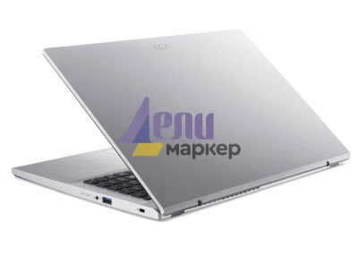Лаптоп Acer Aspire 3, A315-59-520M, Intel Core i5 1235U (up to 4.4GHz, 12MB), 15.6" FHD (1920x1080) IPS SlimBezel AG, Cam&Mic, 8GB DDR4 (2x4GB), 512GB SSD PCIe, Intel UMA Graphics, 802.11ac + BT, No OS, Silver