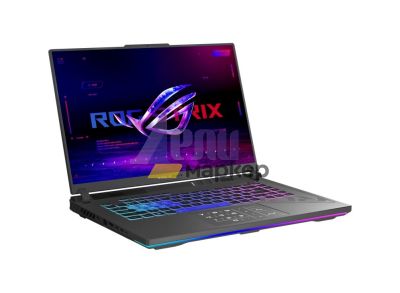 Лаптоп Asus ROG Strix G16 G614JU-N3111, Intel i7-13650HX  16" FHD+ 16:10 (1920 x 1200, WUXGA) 165HZ,16GB DDR5 4800MHz (2x8GB), 1TB PCIe4.RTX 4050  6GB GDDR6 , Wi-Fi 6E(802.11ax),Backlit Chiclet Keyboard 4-Zone RGB, NO OS, Eclipse Gray