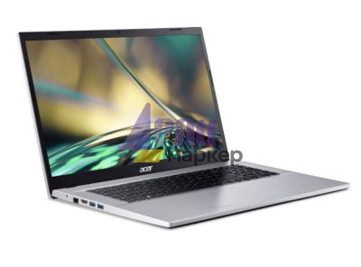 Лаптоп Acer Aspire 3, A317-54-32TL, Core i3 1215U, (up to 4.40Ghz, 10MB), 17.3" FHD (1920x1080) IPS SlimBezel AG, 1*8GB DDR4, 512GB SSD PCIe, Intel UMA Graphics,Cam&Mic, 802.11ac + BT, No OS, Silver