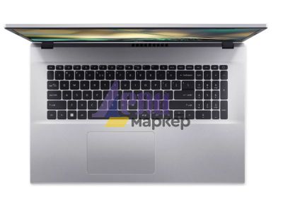 Лаптоп Acer Aspire 3, A317-54-32TL, Core i3 1215U, (up to 4.40Ghz, 10MB), 17.3" FHD (1920x1080) IPS SlimBezel AG, 1*8GB DDR4, 512GB SSD PCIe, Intel UMA Graphics,Cam&Mic, 802.11ac + BT, No OS, Silver