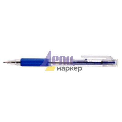 Автоматична химикалка Office Point Transparent DK646 0.7 mm Синя