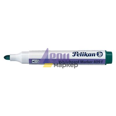 Маркер за бяла дъска Pelikan 409F Объл връх 2 mm Зелен